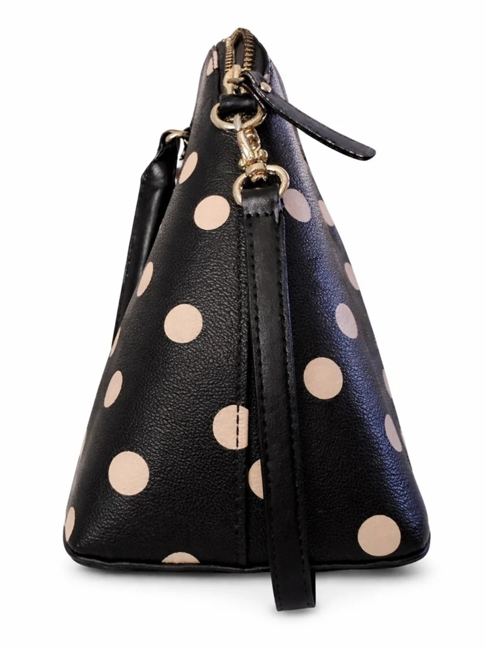 Kate Spade New York Wellesley Printed Rachelle - Black and Cream Polk Dot